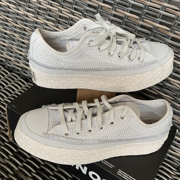 Converse Ctas Espadrille OX Mouse/White/Natural WMNS - Picture 11 of 16